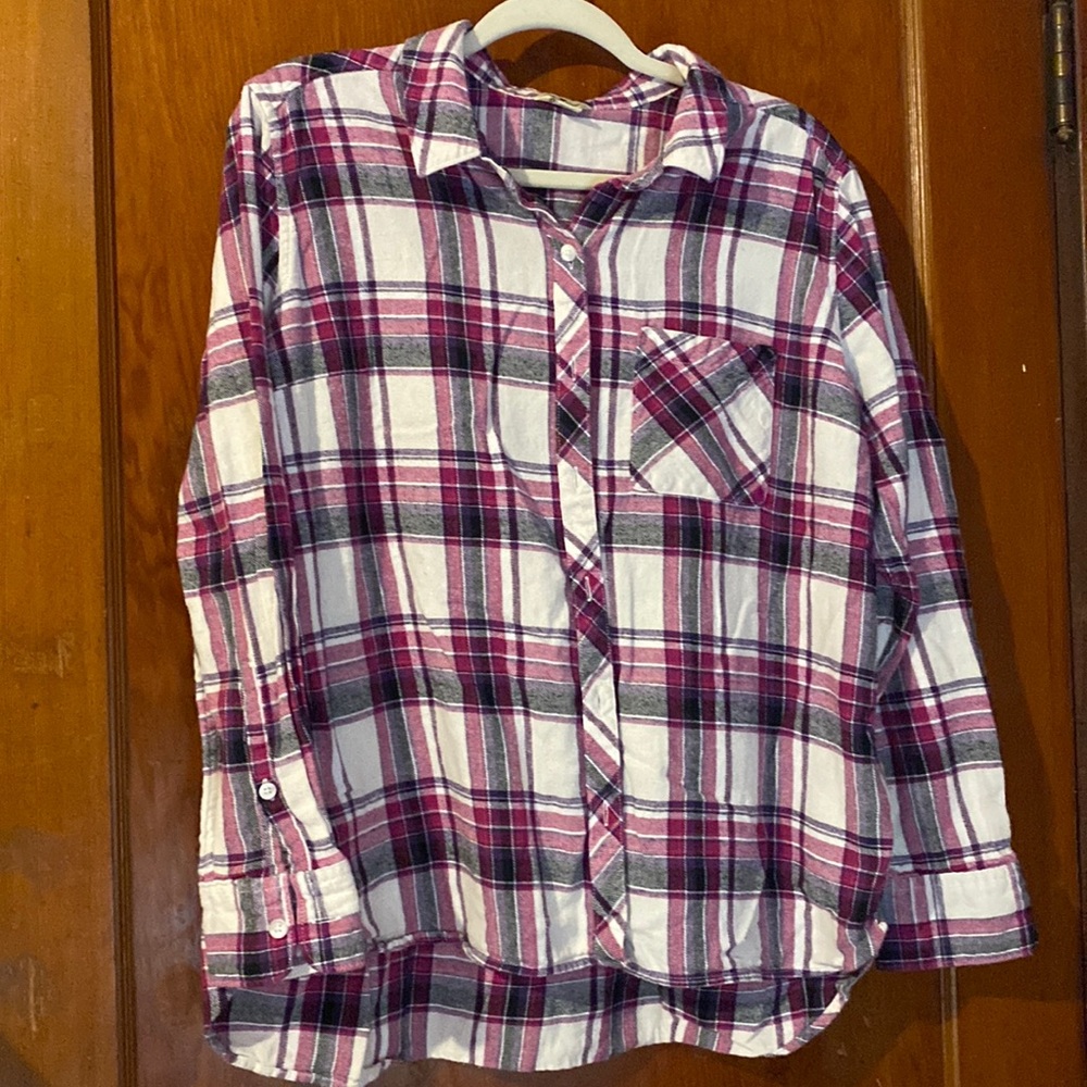 Woolrich flannel shirt size xxl.
